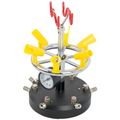 Air Brush Stand (6) 6 Ports & Pressure Guage